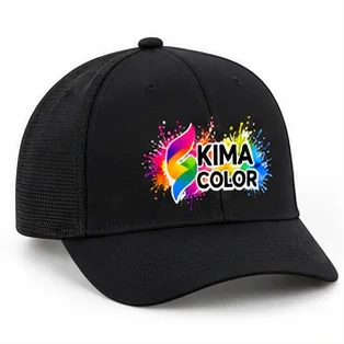 Six Panel Cap con logo KIMA COLOR