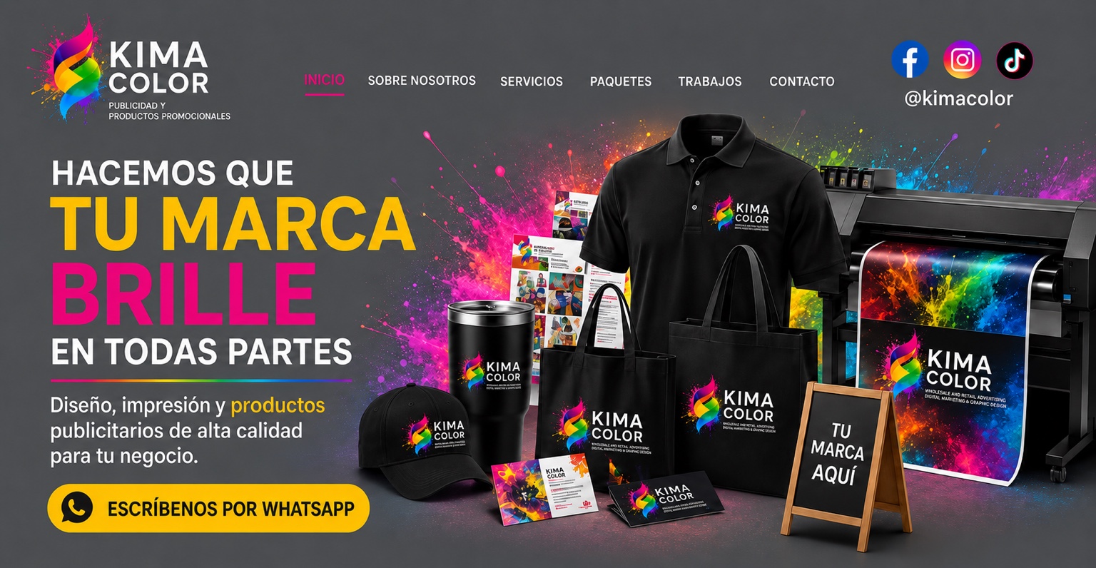 Kima Color - Hacemos que tu marca brille en todas partes